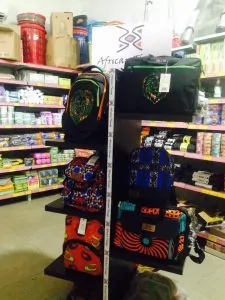 Display stand in store