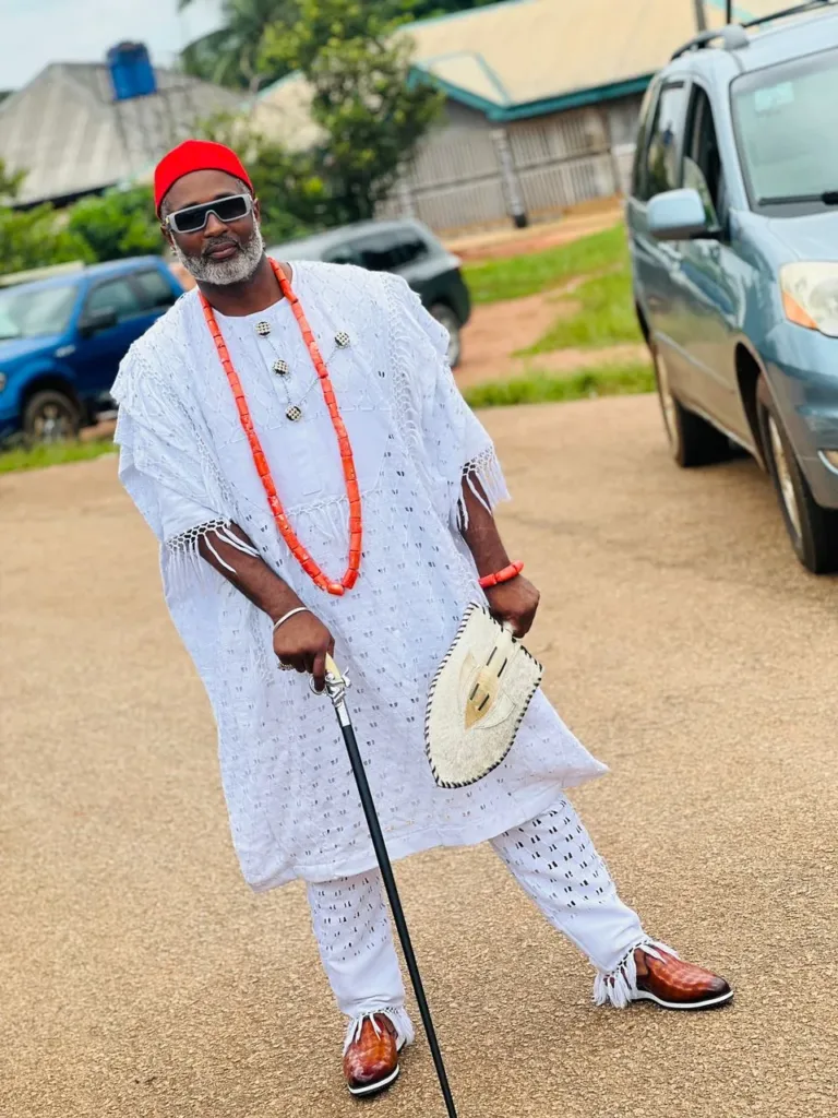 Akwa Ocha Anioma traditional Nigerian attire/dresses.