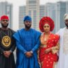 Group of people wearing traditional Nigerian dresses/attires