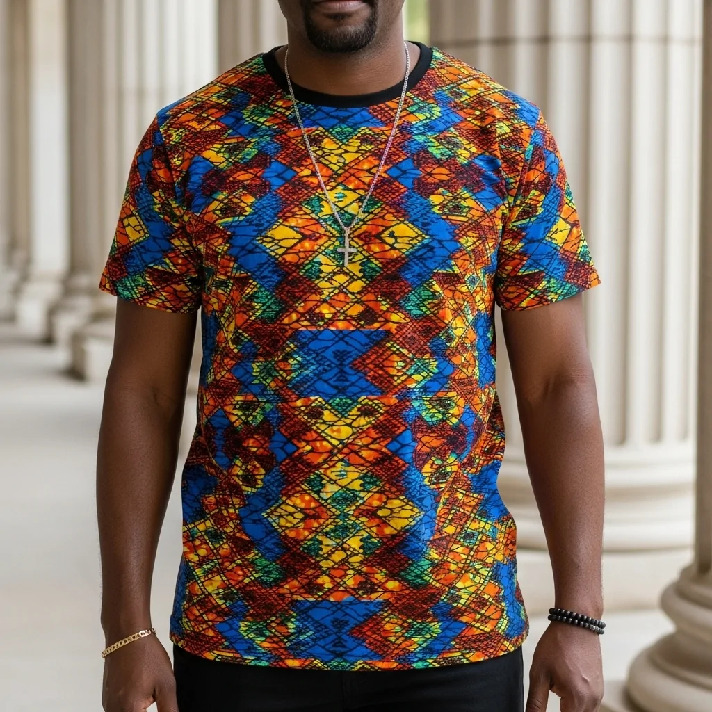 african print ankara tshirts design men women 4