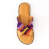 African Print Ladies Palm Slippers