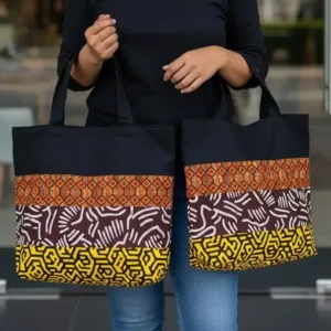 African print custom souvenir bags in Nigeria for weddings, events, burials, keepsakes