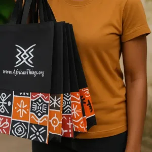 African print custom souvenir bags in Nigeria for weddings, events, burials, keepsakes