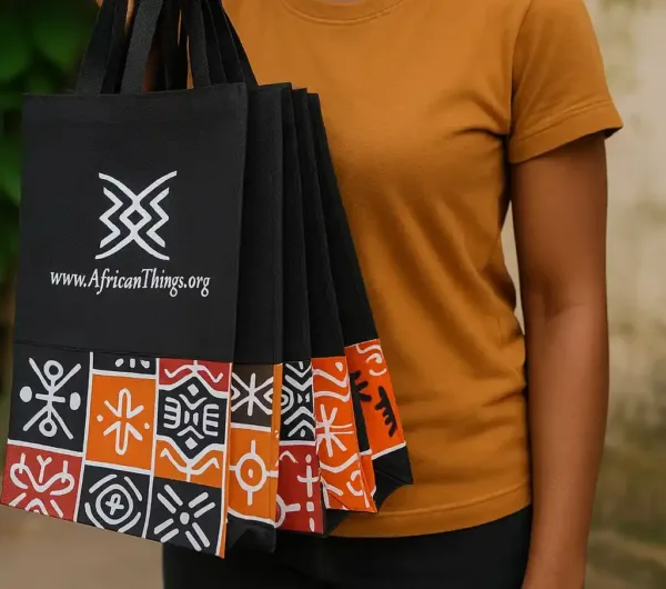 African print custom souvenir bags in Nigeria for weddings, events, burials, keepsakes