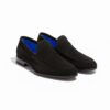 Black Color Handmade Men's Suede Leather Loafers in Lagos, Nigeria