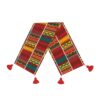 African print Christmas table runner
