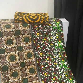 African print table runner