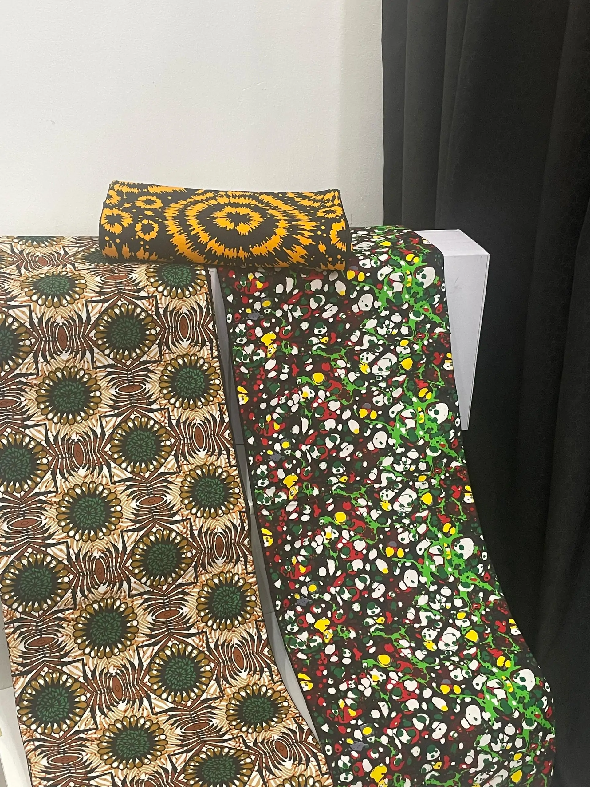 African print table runner