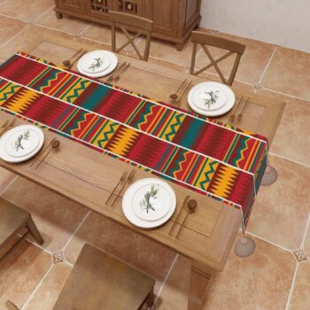African print/Kente print table runner