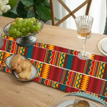 African print/Kente print table runner