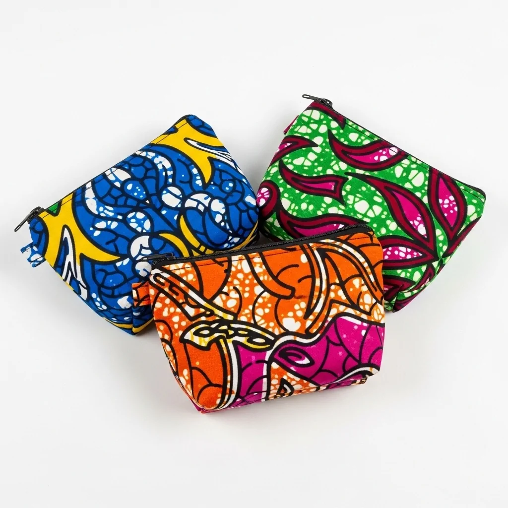 Ankara pouch/purse - Gift for a church in Nigeria