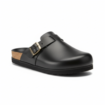 Men's genuine leather handmade half shoe mule in Nigeria