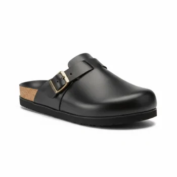 Men's genuine leather handmade half shoe mule in Nigeria