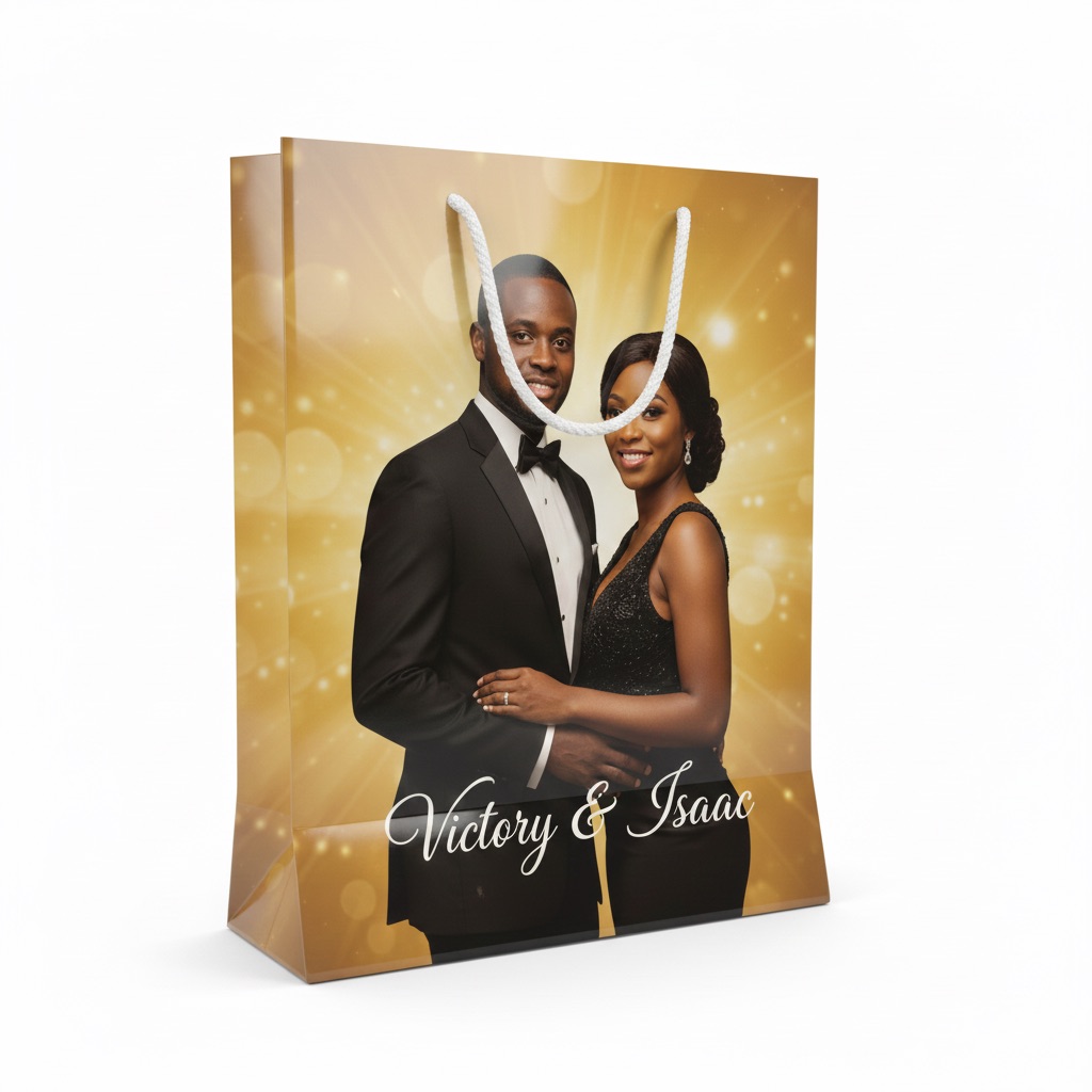 Paper Wedding Favor Bags