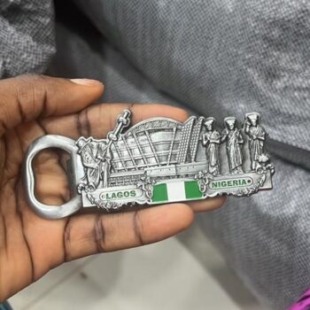 Lagos Landmark 2-in-1 Bottle Opener Magnet