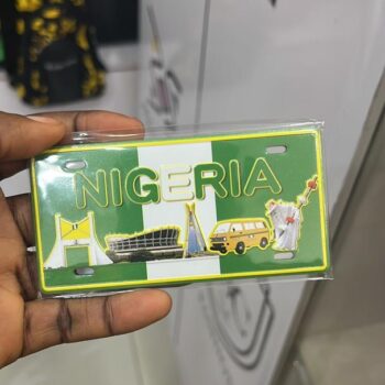 Nigeria Landmarks License Plate Magnet