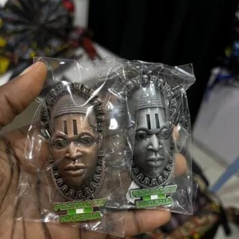 Queen Idia FESTAC '77 Mask Magnet