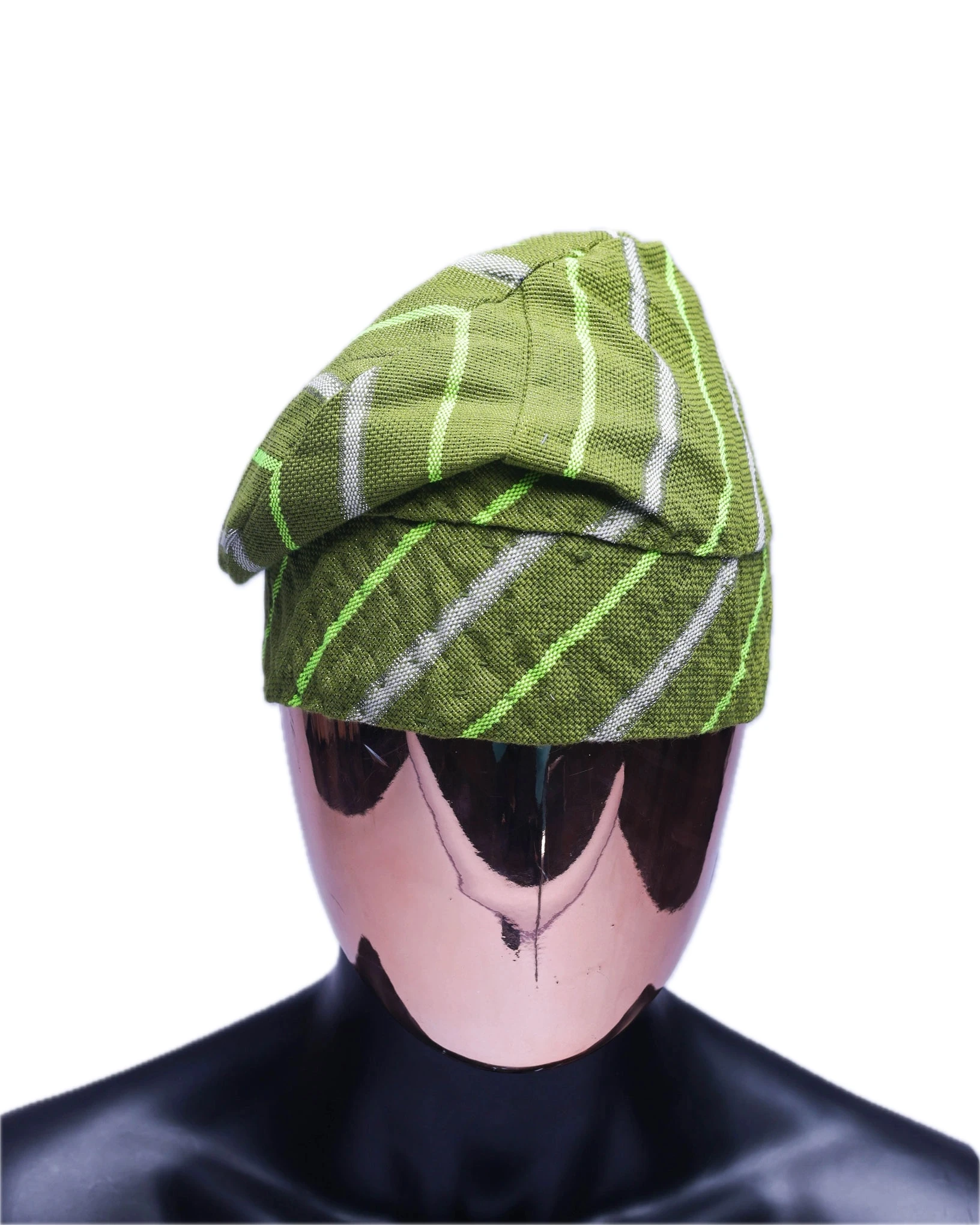 The Ultimate Guide to Nigerian Male Wedding Guest Attire: Style, Culture, and Tradition 2 A Fila Yoruba/Aso Oke cap for men