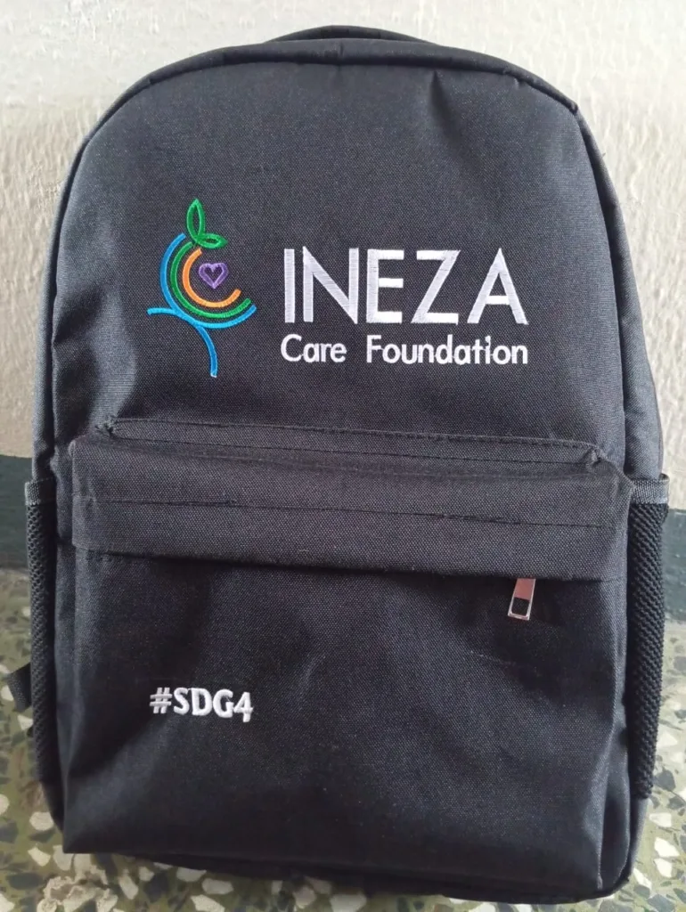A branded/customized school bag/backpack from African Things for corporate gifts and promotional souvenirs in Nigeria