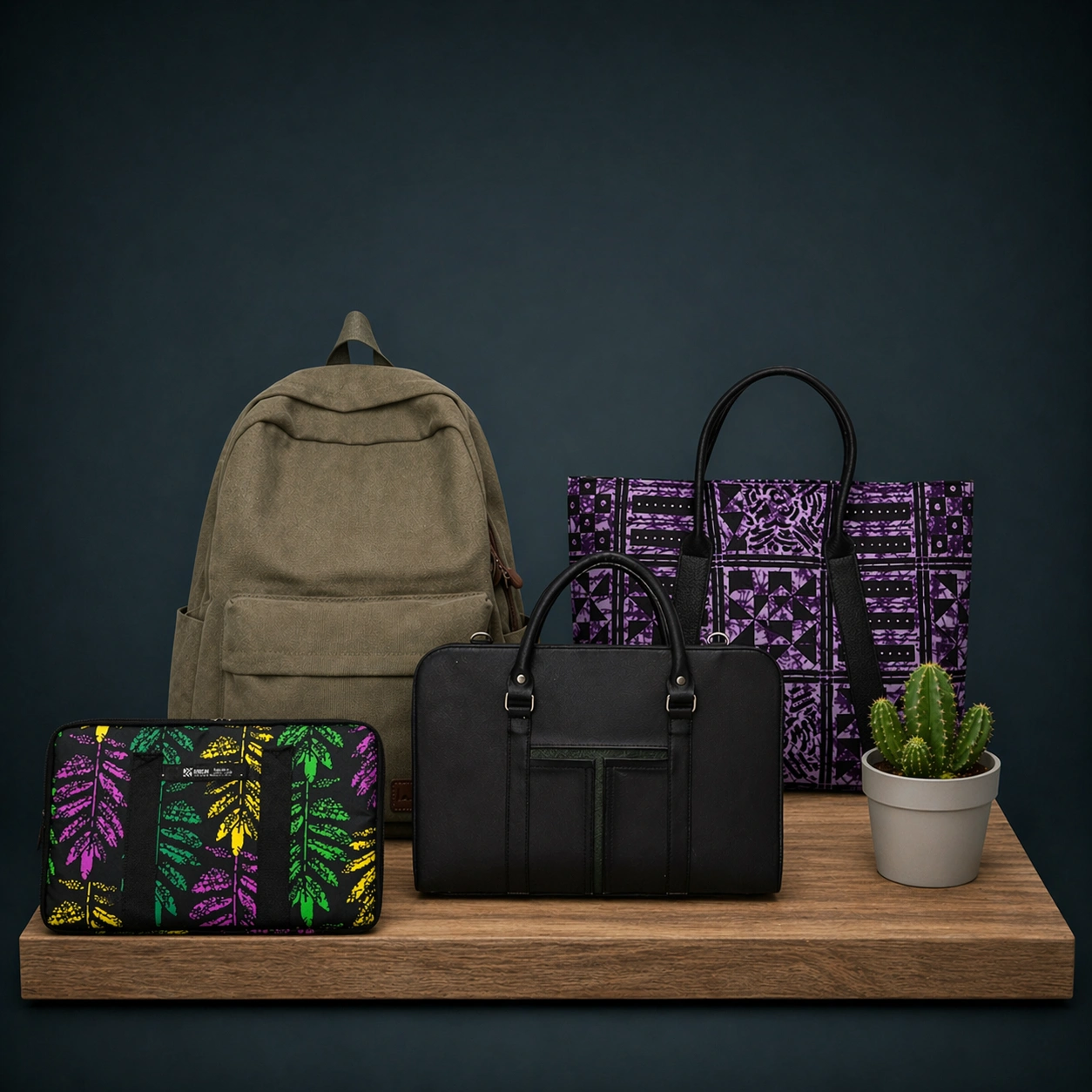Premium corporate gift box containing a mug, notebook, and artisanal treats