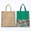 Ankara jute tote bags as birthday milestone celebration gift idea