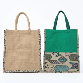 Ankara jute tote bags as birthday milestone celebration gift idea
