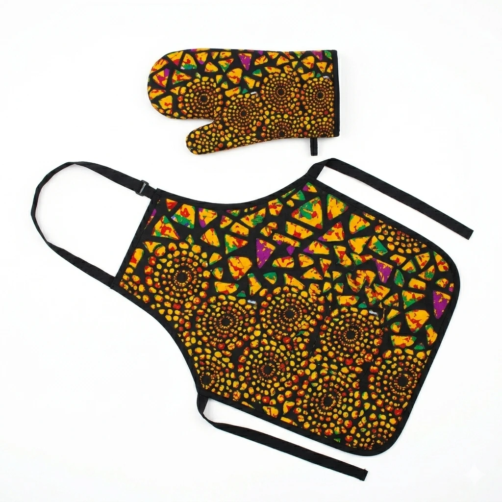 Customized or Ankara Kitchen & BBQ Aprons souvenir for birthday thank you gift ideas for guests in Nigeria