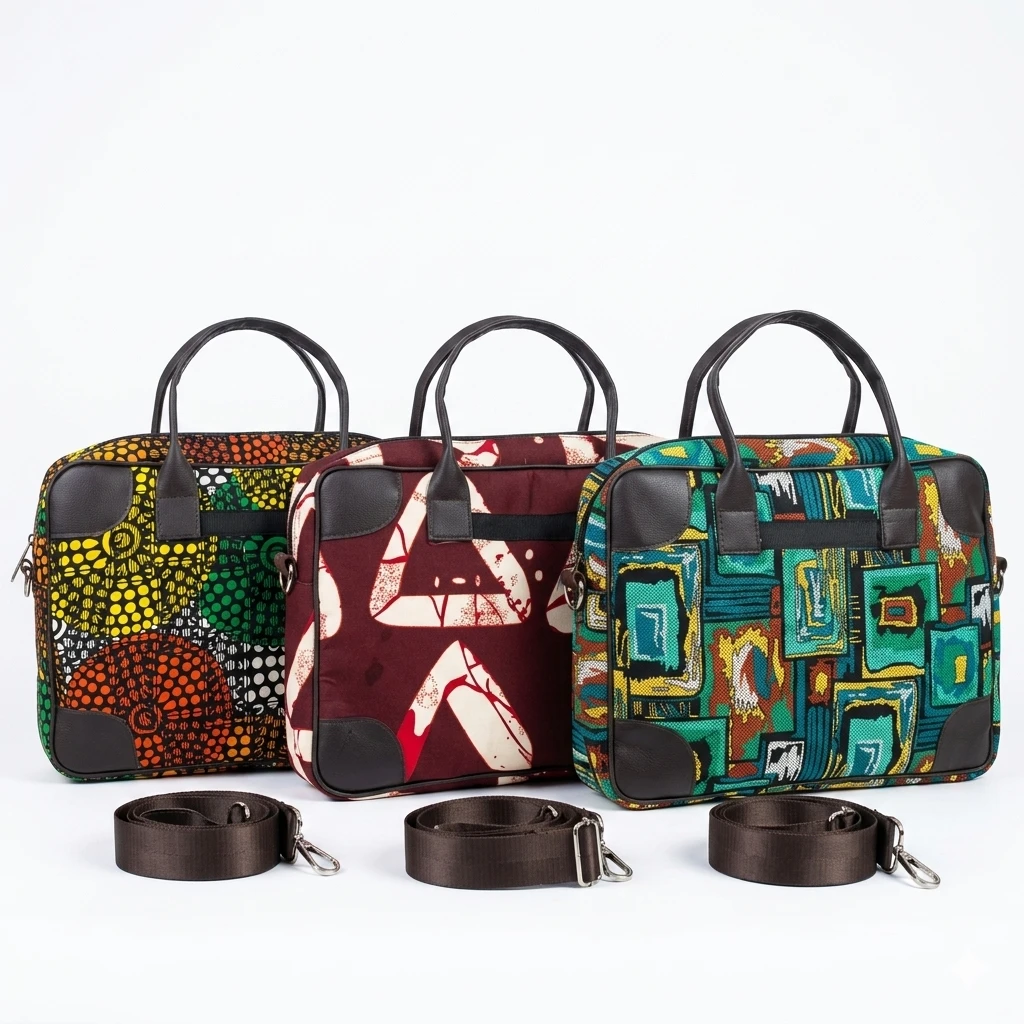 Ankara Laptop Bag souvenir for birthday thank you gift ideas for guests in Nigeria