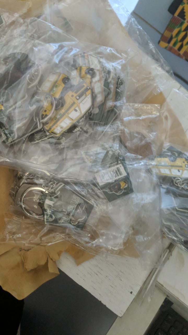Keychains and fridge magnets
