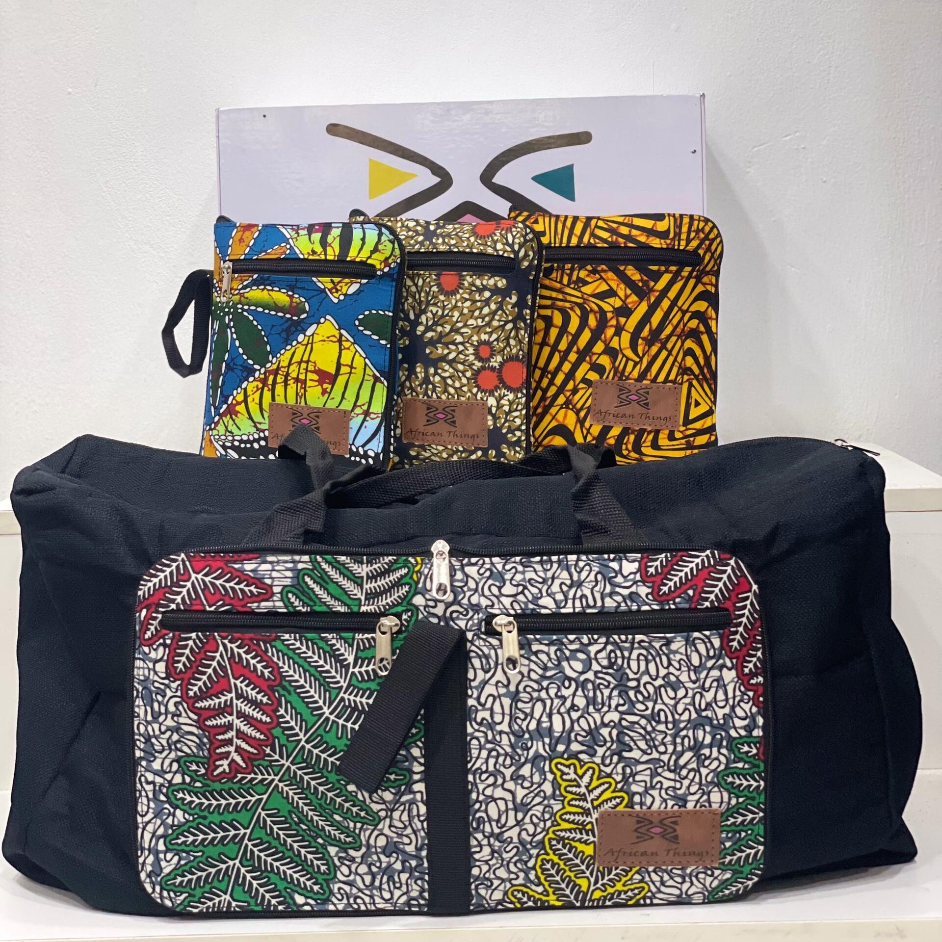 Ankara collapsible duffel bag