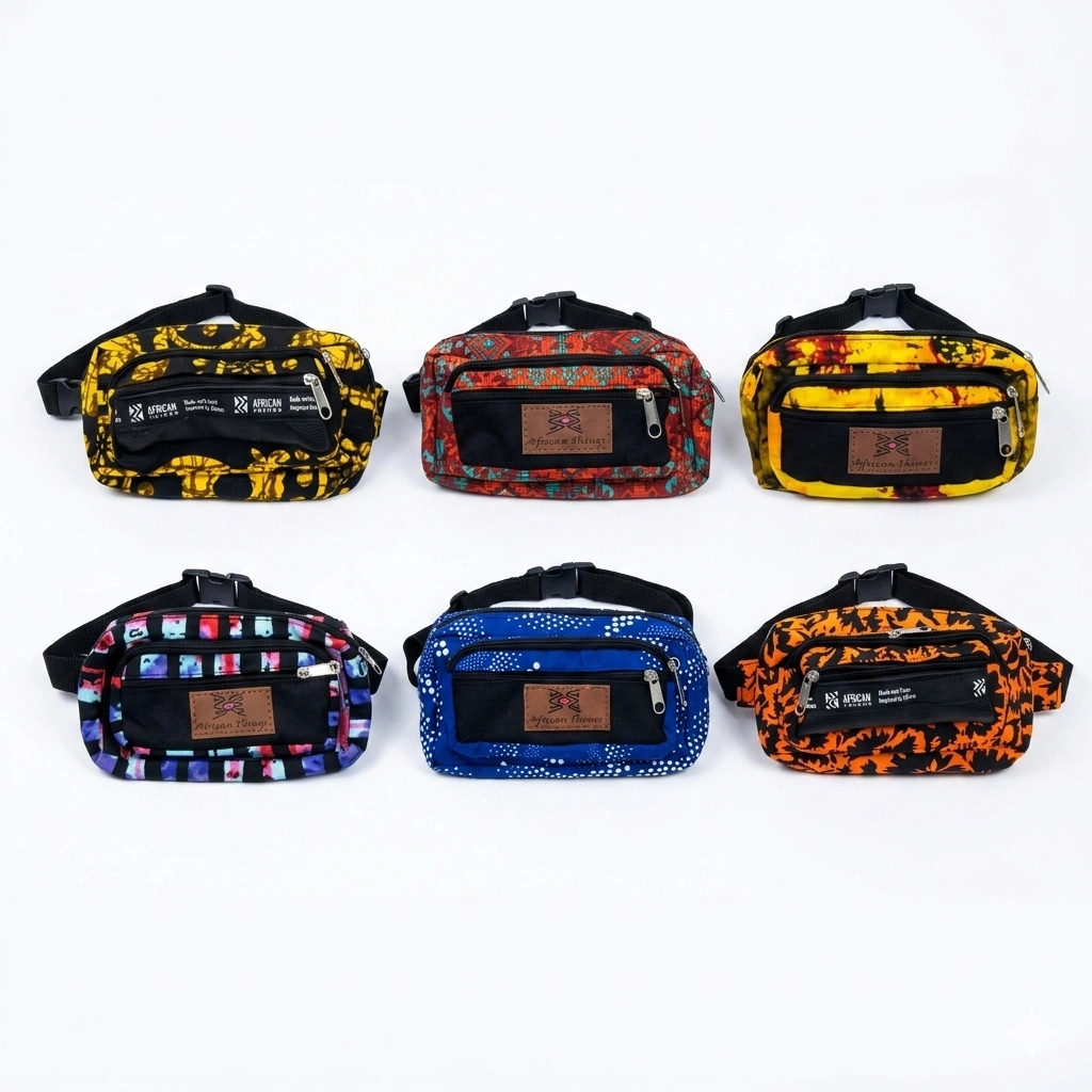 8. Ankara Waist Bag