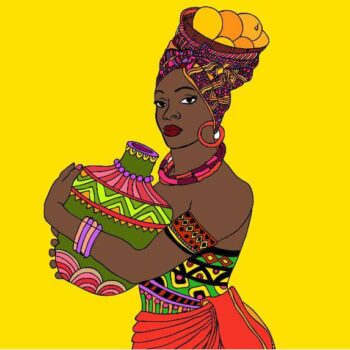 African Inspired DTF Heat Transfer Stickers 1