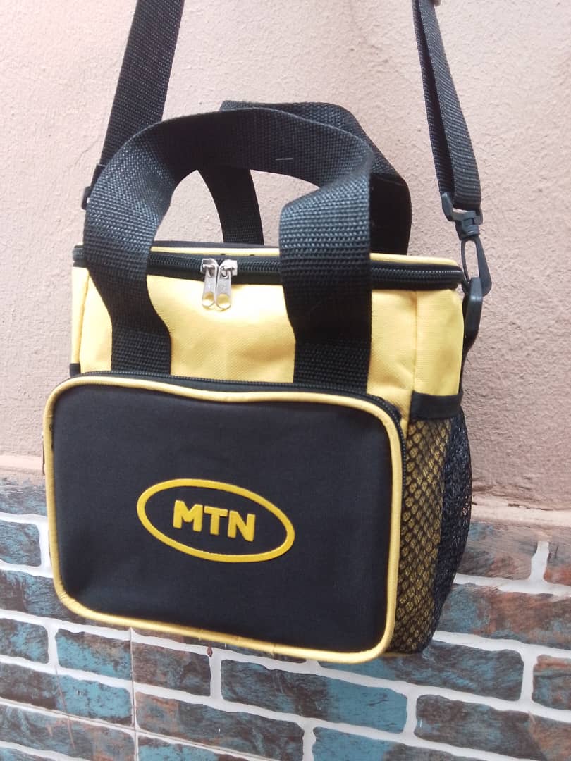MTN custom branded lunch boxes by African Things in Lagos Nigeria
