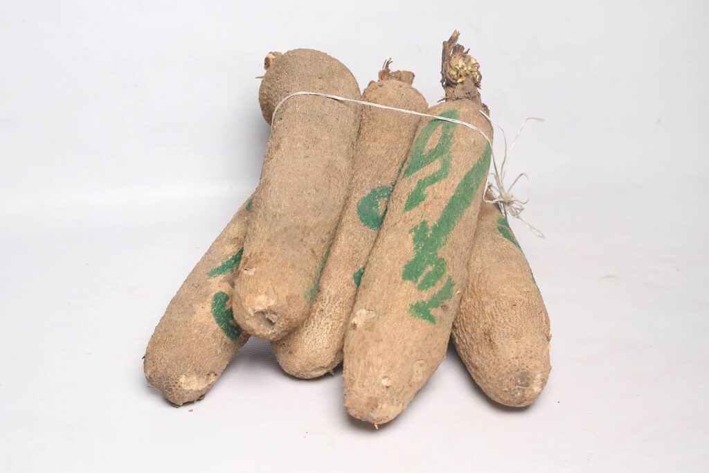 Yam tubers