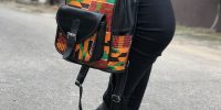 Uzuri African Print Backpack Medium
