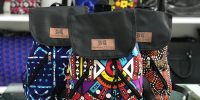 Ada African Print Ankara Backpacks