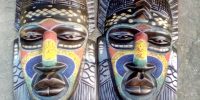 African Face mask