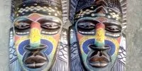 African Face mask